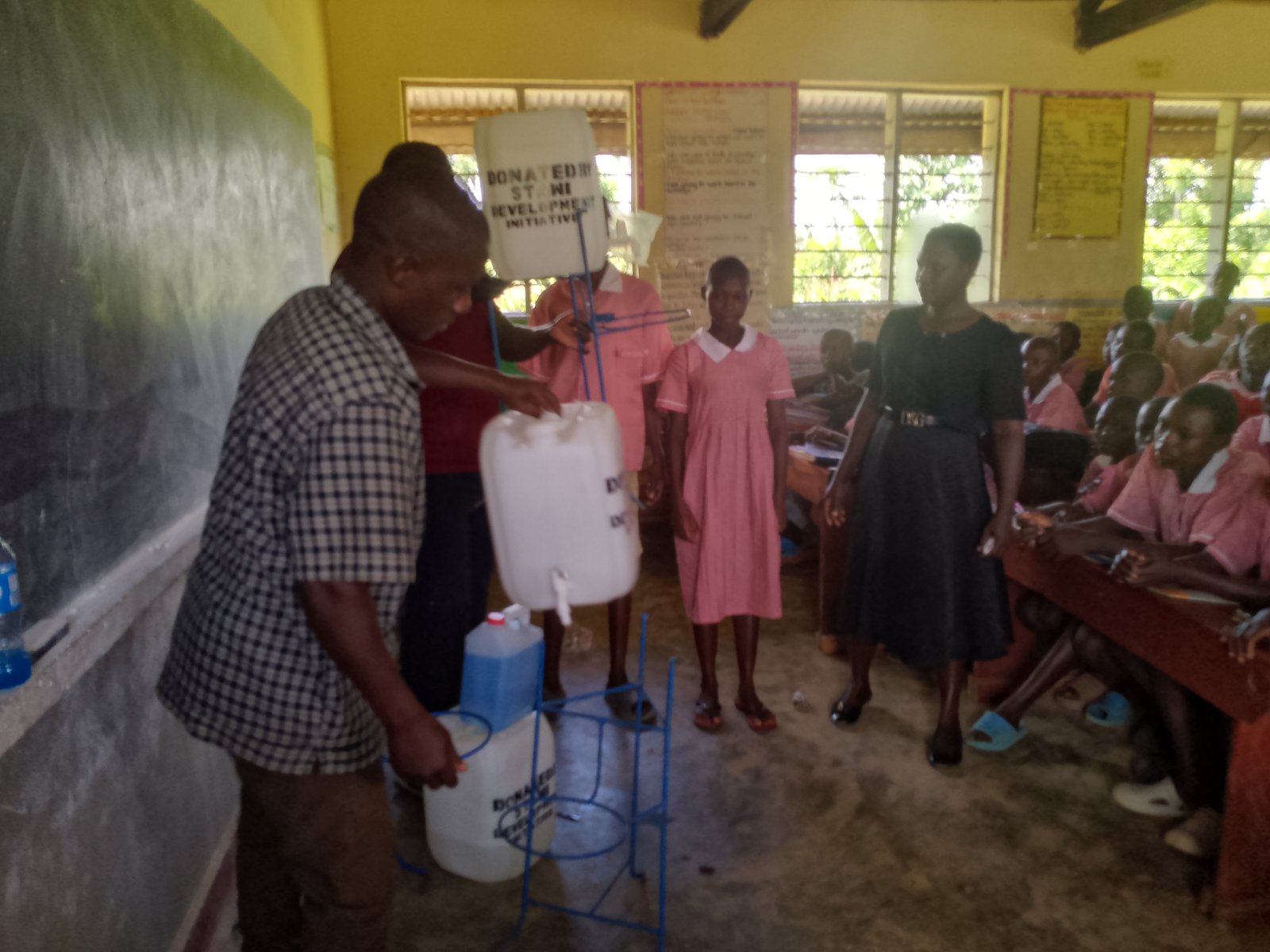 Handwashing campaign brings safe hygiene to Bubutu Primary School