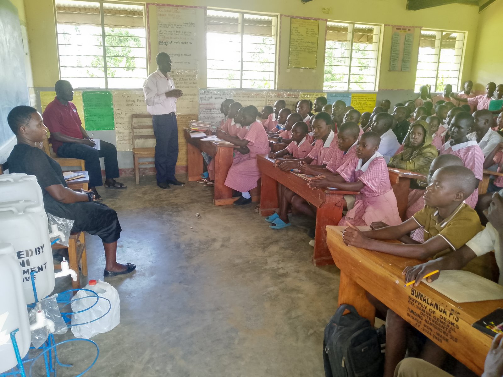Field report: improving WASH in border schools